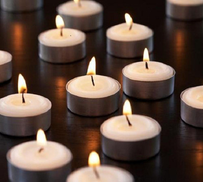 aabco candle 50 Candle(Silver, Pack of 50)