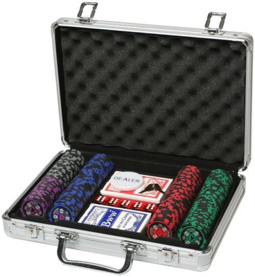 Skywalk Poker Set 200 chips,200 Chip Casino Poker Game Set Multi Color Chips with 2 Card Decks 5 Dices(Multicolor)
Skywalk Poker Set 200 chips,200 Chip Casino Poker Game Set Multi Color Chips with 2 Card Decks 5 Dices(Multicolor)