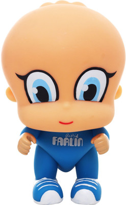 Farlin Baby Bank Toy (Blue) Coin Bank(Blue)