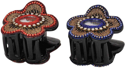 Maayra Women's Designer Pack of 2 Hair Claw(Multicolor)
Maayra Women's Designer Pack of 2 Hair Claw(Multicolor)