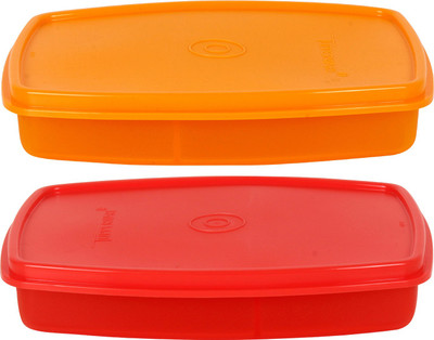 Tupperware Each 340ML (Pack of 2) Small slim 2 Containers Lunch Box(340 ml), Red;yellow
Tupperware Each 340ML (Pack of 2) Small slim 2 Containers Lunch Box(340 ml), Red;yellow