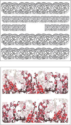 Jenna Manicure Water Transfer Nail Art Decals Stickers- Sapphire Series NR-1118(White)
Jenna Manicure Water Transfer Nail Art Decals Stickers- Sapphire Series NR-1118(White)