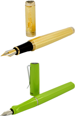 Talesara Golden Dragon Royal Collection Luxury 2 Pcs. Gift Set Fountain Pen(Pack of 2)
Talesara Golden Dragon Royal Collection Luxury 2 Pcs. Gift Set Fountain Pen(Pack of 2)