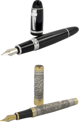 Talesara Lord Ganesh and OM Royal Collection Luxury 2 Pcs. Gift Set Fountain Pen(Pack of 2)