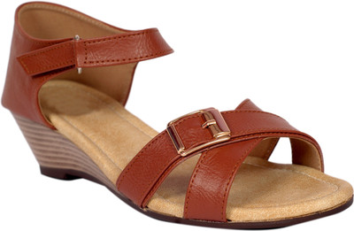 Bora Bora Women Brown Wedges