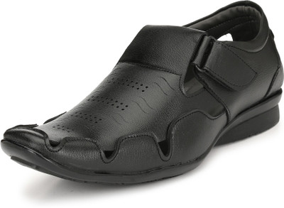 scarpia roman sandal Casuals For Men(Black