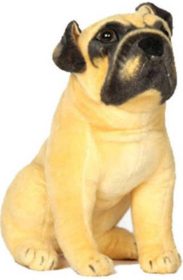 Samayra Toys Hutch Pug Dog - 32 cm(Brown)