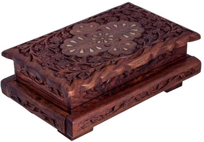 Craft Art India Beautiful With Outstanding Carving Work With Locking System Jewellery Vanity Box(Brown)
Craft Art India Beautiful With Outstanding Carving Work With Locking System Jewellery Vanity Box(Brown)