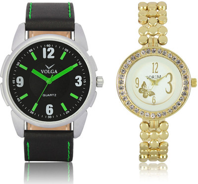 Volga VL26LR203 New Exclusive Collection Leather-Metal Diamond Studed Watch - For Boys
Volga VL26LR203 New Exclusive Collection Leather-Metal Diamond Studed Watch - For Boys
