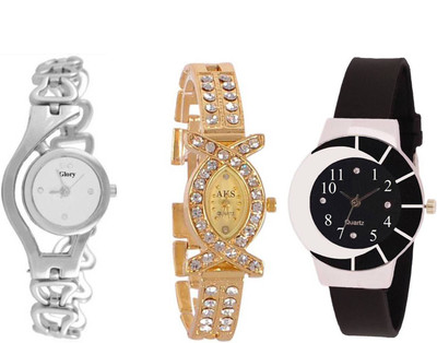 Keepkart GLORY Silver Chain Aks Golden And PU Strap New Fresh Arrival Stylish Combo WATCHES For Woman And Girls KK007 Watch - For Girls
Keepkart GLORY Silver Chain Aks Golden And PU Strap New Fresh Arrival Stylish Combo WATCHES For Woman And Girls KK007 Watch - For Girls