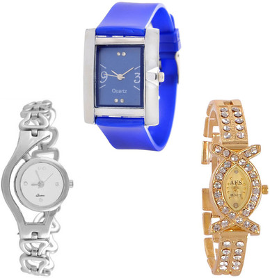 Keepkart GLORY Silver Chain Aks Golden And PU Strap New Fresh Arrival Stylish Combo WATCHES For Woman And Girls KK038 Watch - For Women
Keepkart GLORY Silver Chain Aks Golden And PU Strap New Fresh Arrival Stylish Combo WATCHES For Woman And Girls KK038 Watch - For Women