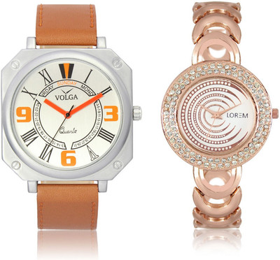 Volga VL45LR202 New Exclusive Collection Leather-Metal Diamond Studed Watch - For Boys
Volga VL45LR202 New Exclusive Collection Leather-Metal Diamond Studed Watch - For Boys
