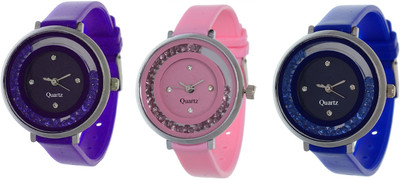 SPINOZA movable crystals beads in dial slim belt unique and upcoming style women combo Z15 Watch - For Girls
SPINOZA movable crystals beads in dial slim belt unique and upcoming style women combo Z15 Watch - For Girls