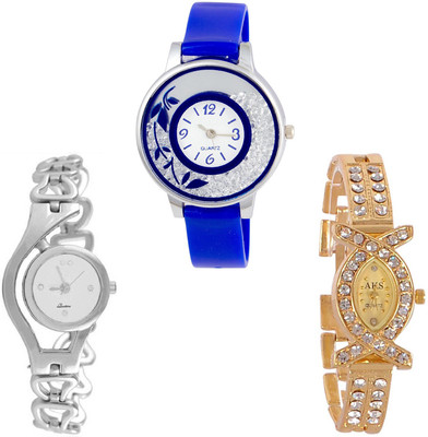 Keepkart GLORY Silver Chain Aks Golden And PU Strap New Fresh Arrival Stylish Combo WATCHES For Woman And Girls KK020 Watch - For Women
Keepkart GLORY Silver Chain Aks Golden And PU Strap New Fresh Arrival Stylish Combo WATCHES For Woman And Girls KK020 Watch - For Women
