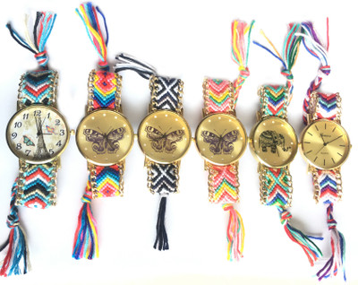 SPINOZA geneva multicolor woolen belt with attractive and eye catcher dials women combo G1P08 Watch - For Girls
SPINOZA geneva multicolor woolen belt with attractive and eye catcher dials women combo G1P08 Watch - For Girls