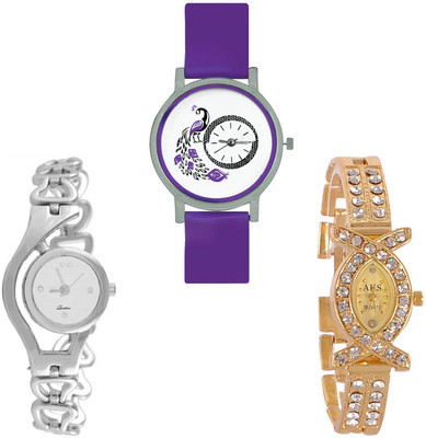 Keepkart GLORY Silver Chain Aks Golden And PU Strap New Fresh Arrival Stylish Combo WATCHES For Woman And Girls KK033 Watch - For Girls
Keepkart GLORY Silver Chain Aks Golden And PU Strap New Fresh Arrival Stylish Combo WATCHES For Woman And Girls KK033 Watch - For Girls