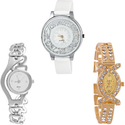 Keepkart GLORY Silver Chain Aks Golden And PU Strap New Fresh Arrival Stylish Combo WATCHES For Woman And Girls KK018 Watch - For Women
Keepkart GLORY Silver Chain Aks Golden And PU Strap New Fresh Arrival Stylish Combo WATCHES For Woman And Girls KK018 Watch - For Women