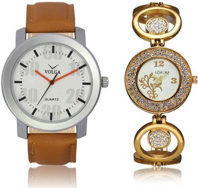 Volga VL27LR204 New Exclusive Collection Leather-Metal Diamond Studed Watch - For Boys
Volga VL27LR204 New Exclusive Collection Leather-Metal Diamond Studed Watch - For Boys