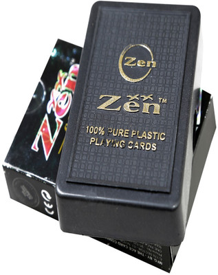 Vinmar 100% Plastic Playing Cards(Black)