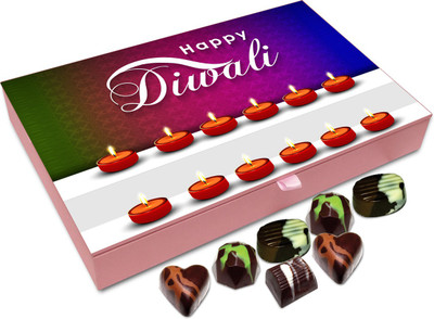 Chocholik Diwali Gift - Happy Diwali To All My Near And Dear Chocolate Box - 12pc Truffles(144 g)
Chocholik Diwali Gift - Happy Diwali To All My Near And Dear Chocolate Box - 12pc Truffles(144 g)