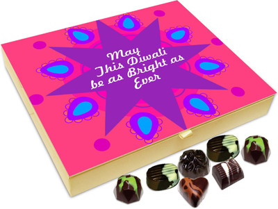 Chocholik Diwali Gift Box - May This Diwali Be As Luminous As Ever Chocolate Box - 20pc Truffles(240 g)
Chocholik Diwali Gift Box - May This Diwali Be As Luminous As Ever Chocolate Box - 20pc Truffles(240 g)
