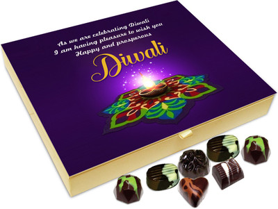 Chocholik Diwali Gift - Its A Pleasure To Wish You All A Very Happy Diwali Chocolate Box - 20pc Truffles(240 g)
Chocholik Diwali Gift - Its A Pleasure To Wish You All A Very Happy Diwali Chocolate Box - 20pc Truffles(240 g)