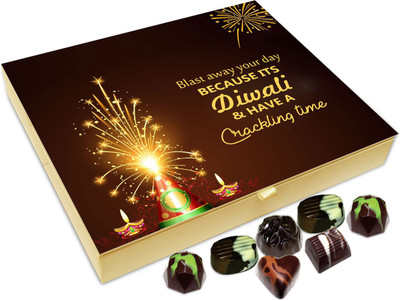 Chocholik Diwali Gift - Have An Amazing Time This Diwali Chocolate Box - 20pc Truffles(240 g)
Chocholik Diwali Gift - Have An Amazing Time This Diwali Chocolate Box - 20pc Truffles(240 g)