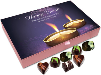 Chocholik Diwali Gift Box - Happy Deepavali My Friends Chocolate Box - 12pc Truffles(144 g)
Chocholik Diwali Gift Box - Happy Deepavali My Friends Chocolate Box - 12pc Truffles(144 g)