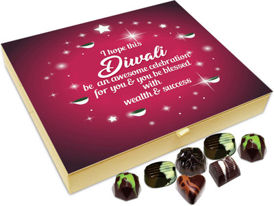 Chocholik Diwali Gift - I Hope This Diwali Be An Awesome Celebration For You Chocolate Box - 20pc Truffles(240 g)
Chocholik Diwali Gift - I Hope This Diwali Be An Awesome Celebration For You Chocolate Box - 20pc Truffles(240 g)