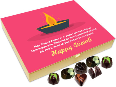 Chocholik Diwali Gift Box - May Every Aspect Of Your Life Becomes As Luminous As Diwali Chocolate Box - 20pc Truffles(240 g)
Chocholik Diwali Gift Box - May Every Aspect Of Your Life Becomes As Luminous As Diwali Chocolate Box - 20pc Truffles(240 g)