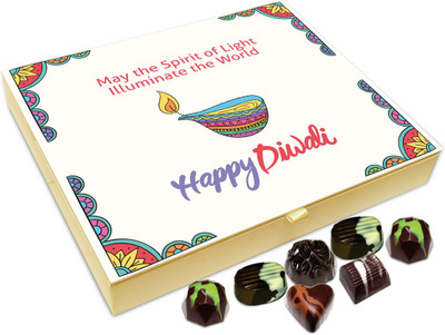 Chocholik Diwali Gift Box - May The Diwali Spirit Illuminate The World Chocolate Box - 20pc Truffles(240 g)
Chocholik Diwali Gift Box - May The Diwali Spirit Illuminate The World Chocolate Box - 20pc Truffles(240 g)