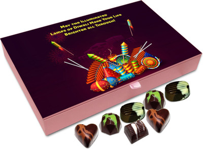 Chocholik Diwali Gift - May The Illuminated Lamps Of Diwali Make Your Life Better Chocolate Box - 12pc Truffles(144 g)
Chocholik Diwali Gift - May The Illuminated Lamps Of Diwali Make Your Life Better Chocolate Box - 12pc Truffles(144 g)
