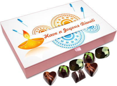 Chocholik Diwali Gift - Divine Light Of Diwali Spread Into Your Life Chocolate Box - 12pc Truffles(144 g)
Chocholik Diwali Gift - Divine Light Of Diwali Spread Into Your Life Chocolate Box - 12pc Truffles(144 g)