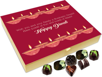 Chocholik Diwali Gift Box - Wish You And Your Family A Bombastic Diwali Chocolate Box - 20pc Truffles(240 g)
Chocholik Diwali Gift Box - Wish You And Your Family A Bombastic Diwali Chocolate Box - 20pc Truffles(240 g)