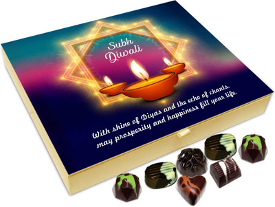 Chocholik Diwali Gift - May Prosperity Enter Your Life This Diwali Chocolate Box - 20pc Truffles(240 g)
Chocholik Diwali Gift - May Prosperity Enter Your Life This Diwali Chocolate Box - 20pc Truffles(240 g)