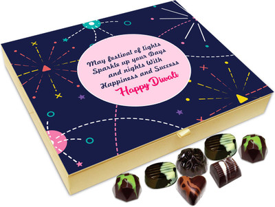 Chocholik Diwali Gift - May This Diwali Sparkle Up Your Life Chocolate Box - 20pc Truffles(240 g)
Chocholik Diwali Gift - May This Diwali Sparkle Up Your Life Chocolate Box - 20pc Truffles(240 g)
