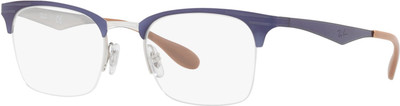 Ray-Ban Half Rim Square Frame(49 mm