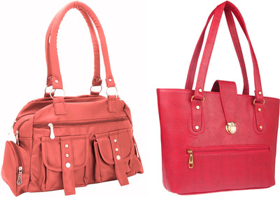 Lady bar Shoulder Bag(Pink)