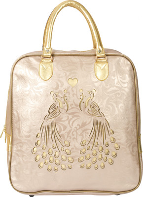 Shopigator Tote(Silver, Gold), Gold;silver