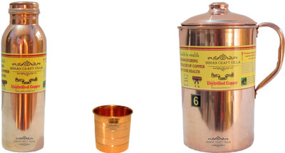 Indian Craft Villa Water Jug Set(3450 L, Pack of 3)