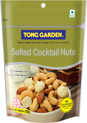 Tong Garden Salted Cocktail Nuts Cashews, Almonds, Macadamia Nuts(160 g, Vacuum Pack)
Tong Garden Salted Cocktail Nuts Cashews, Almonds, Macadamia Nuts(160 g, Vacuum Pack)