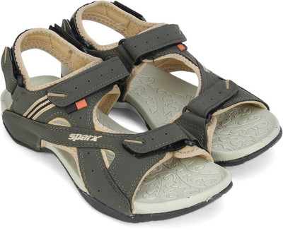 Sparx Women Olive Beige Sports Sandals