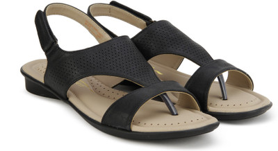 Bata Women Black Flats
