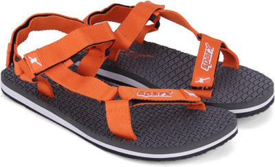 Sparx Women Grey Orange Sports Sandals