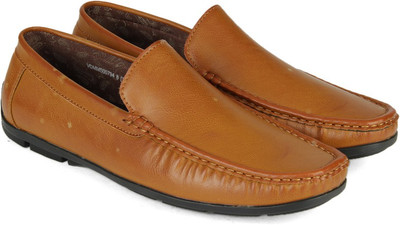 V Dot Van Heusen Loafers For Men(Tan