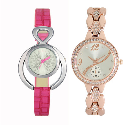 SRK ENTERPRISE Women Watch Combo With Stylish Multicolor Dial Rich Look LW 205_215 Watch - For Women
SRK ENTERPRISE Women Watch Combo With Stylish Multicolor Dial Rich Look LW 205_215 Watch - For Women