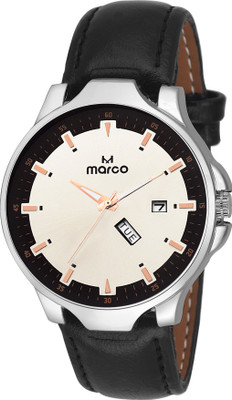 MARCO DAY N DATE MR-GR3039-WHT-BLK Watch - For Men