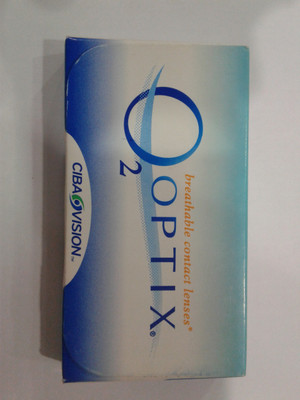 Alcon AIR O2OPTIX Monthly(-3.75, Colored Contact Lenses, Pack of 6)