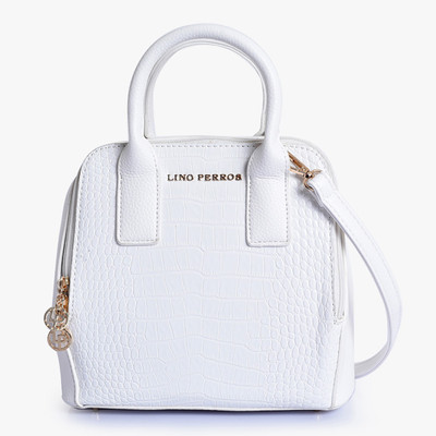 Lino Perros Shoulder Bag(White)