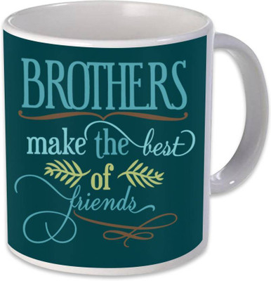 ME&YOU Gifts On Birthday Anniversary For Bro; Brothers Make The Best Of Friends (IDuplicate93) Printed Ceramic Mug(325 ml), Multicolor
ME&YOU Gifts On Birthday Anniversary For Bro; Brothers Make The Best Of Friends (IDuplicate93) Printed Ceramic Mug(325 ml), Multicolor